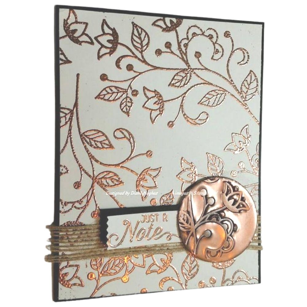 Copper Embossing Powder / Polvos de Realce Cobre Polvos de Embossing Descontinuado