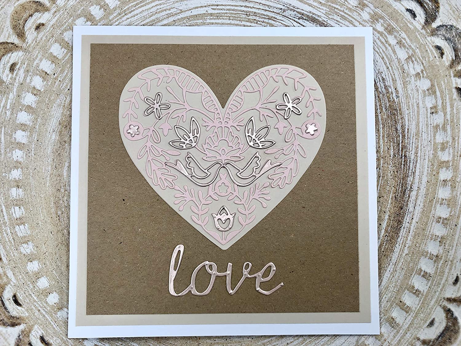 Thinlits Lace Heart Die / Suaje de Corazones de Encajes Descontinuado Sizzix