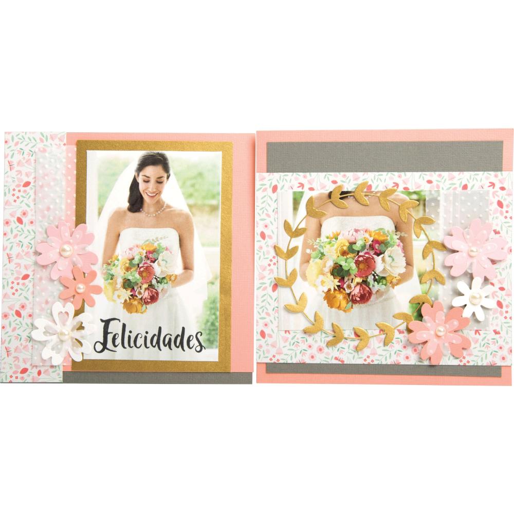 Thinlits Floral Wreath Die / Suaje de Corona Floral Descontinuado Sizzix