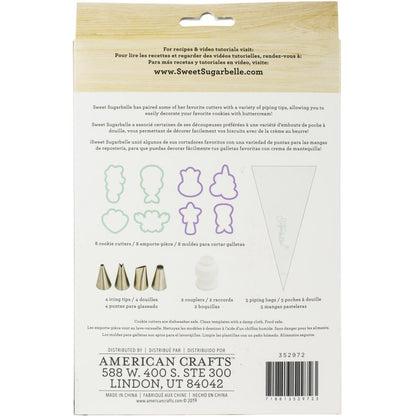 Buttercream Cookie Decorating Kit / Set Cortadores y Decoración de Galletas Cuentos de Hadas Repostería Sugarbelle