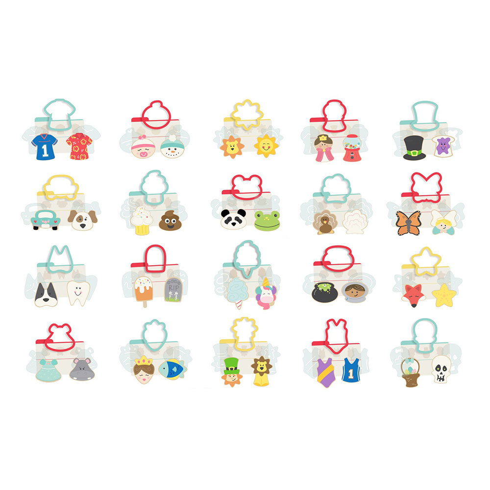 Shape Shifter Cookie Cutter Set / Set Cortadores de Galletas Intercambiables Repostería Sugarbelle