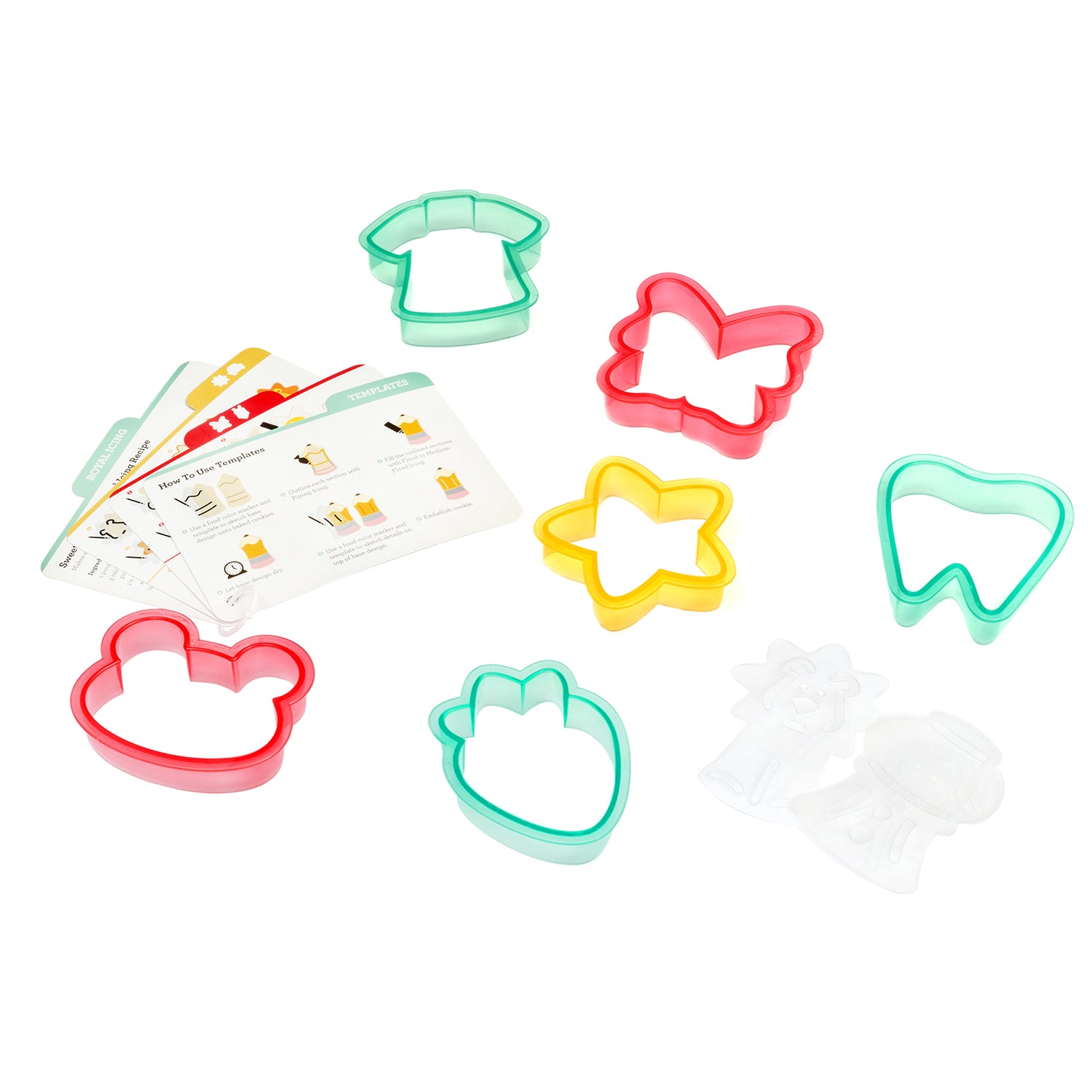 Shape Shifter Cookie Cutter Set / Set Cortadores de Galletas Intercambiables Repostería Sugarbelle