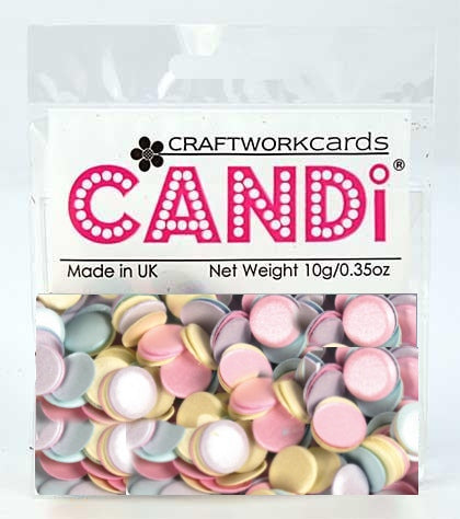 Cotton Candy Candi Embellishments Descontinuado Candi