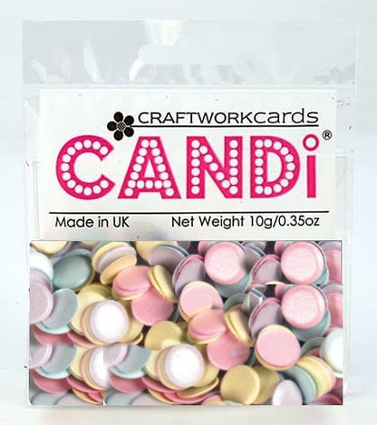 Cotton Candy Candi Embellishments Descontinuado Candi