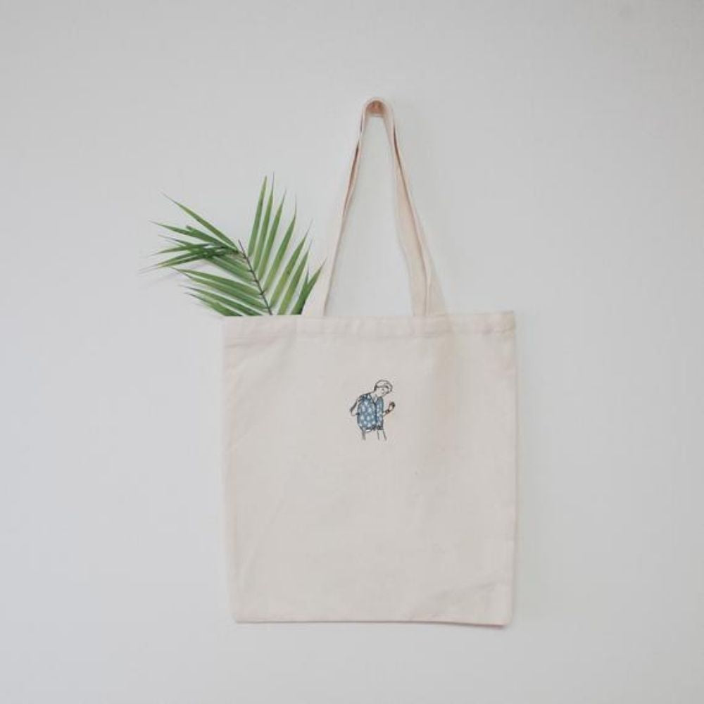 Cotton Tote Bag / Bolsa de Algodón Ecológica Almacenamiento y Organización Darice