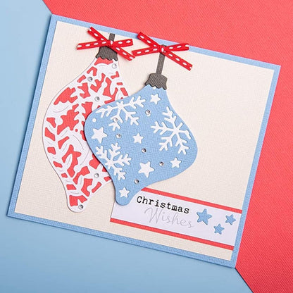 Thinlits Intricate Baubles Die / Suaje Esferas Navideñas Descontinuado Sizzix
