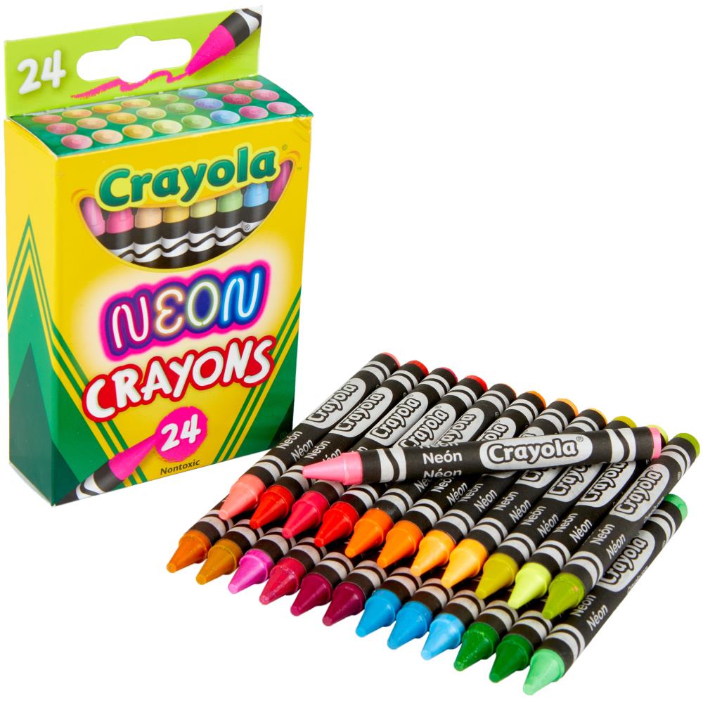 Neon Crayola / Crayolas de Neón Colores y Plumones Crayola