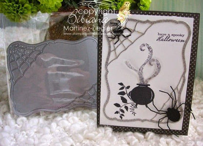 Suaje de Corte de Telaraña / Creepy Web Frame Descontinuado Memory Box