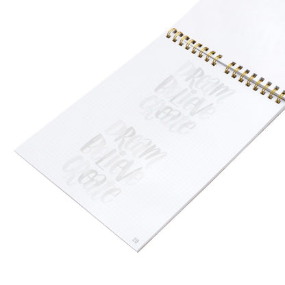 Watercolor Brush Lettering Workbook Words / Cuaderno de Práctica de Palabras Caligrafía con Acuarelas Caligrafía Kelly Creates