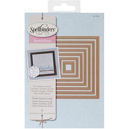 Suaje de Corte de Cuadros / Classic Square Large S4-126 Descontinuado Spellbinders