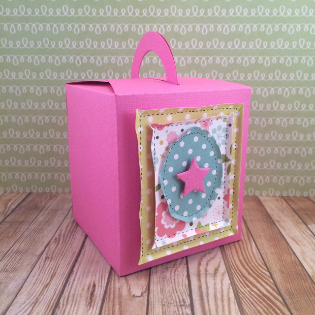 Suaje de Corte de Caja para Cupcake  / Box Cupcake Descontinuado Sizzix