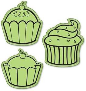 Sellos de Goma Cling Panque / Cupcakes Descontinuado Inkadinkado