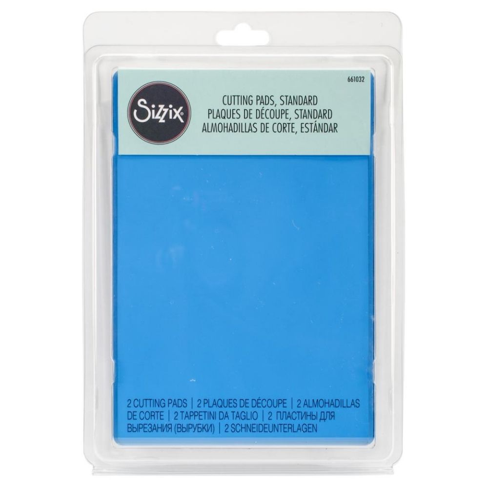 Standard Cutting Pads Blueberry / Almohadillas de Corte Estándar Azules DESCONTINUADO Sizzix