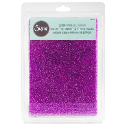 Big Shot Cutting Pads Purple W/Silver Glitter / Placas para Corte Acrílicas Accesorios para Suajadoras Sizzix