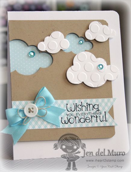 Cloud X Large Punch / Perforadora Extra Grande de Nube y Lluvia Descontinuado Martha Stewart