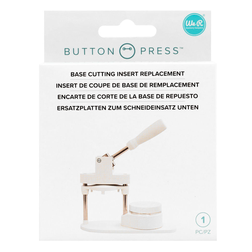 Base Cutting Insert / Inserto de Repuesto Button Press Accesorios para Suajadoras We R Memory Keepers