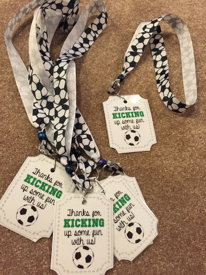 Sports Icon Ribbon / Liston de Balones de Futbol Descontinuado Offrey