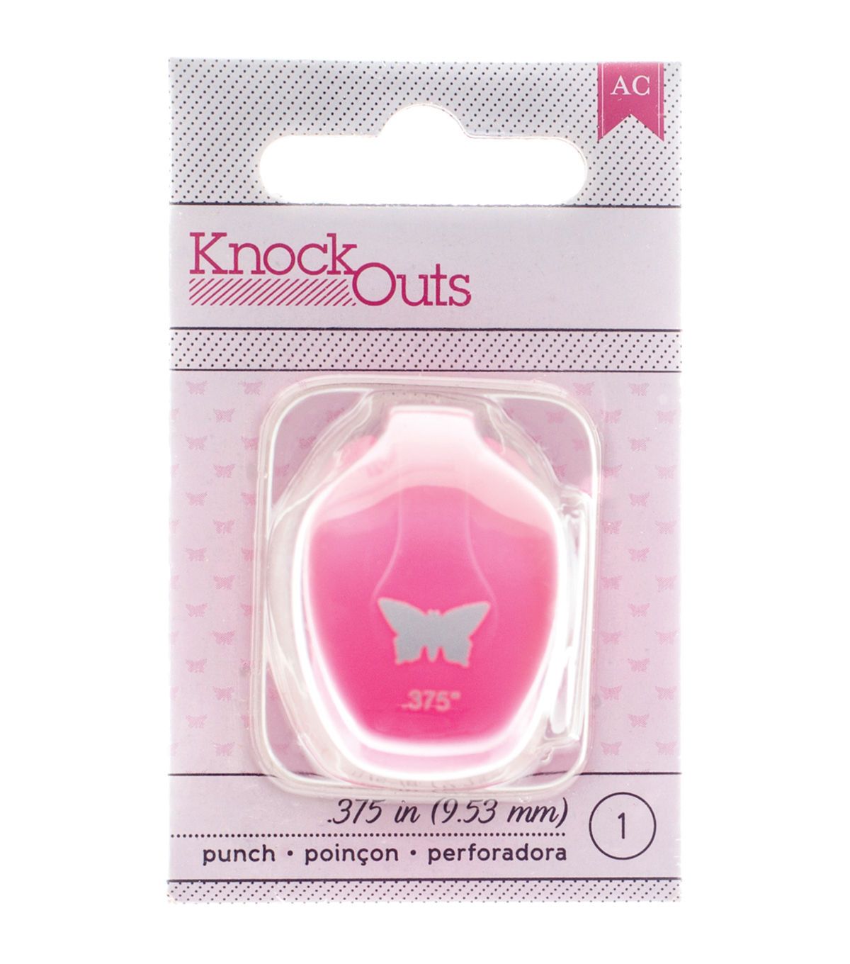 Knock Outs Mini Punch Butterfly / Perforadora de Mariposa Miniatura Descontinuado American Crafts
