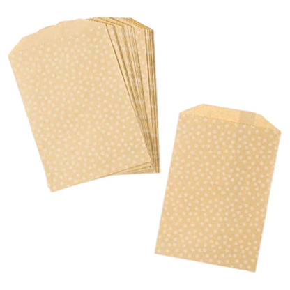 White Dots Kraft Bags / Bolsitas de Papel Kraft Decoradas Bolsas Darice