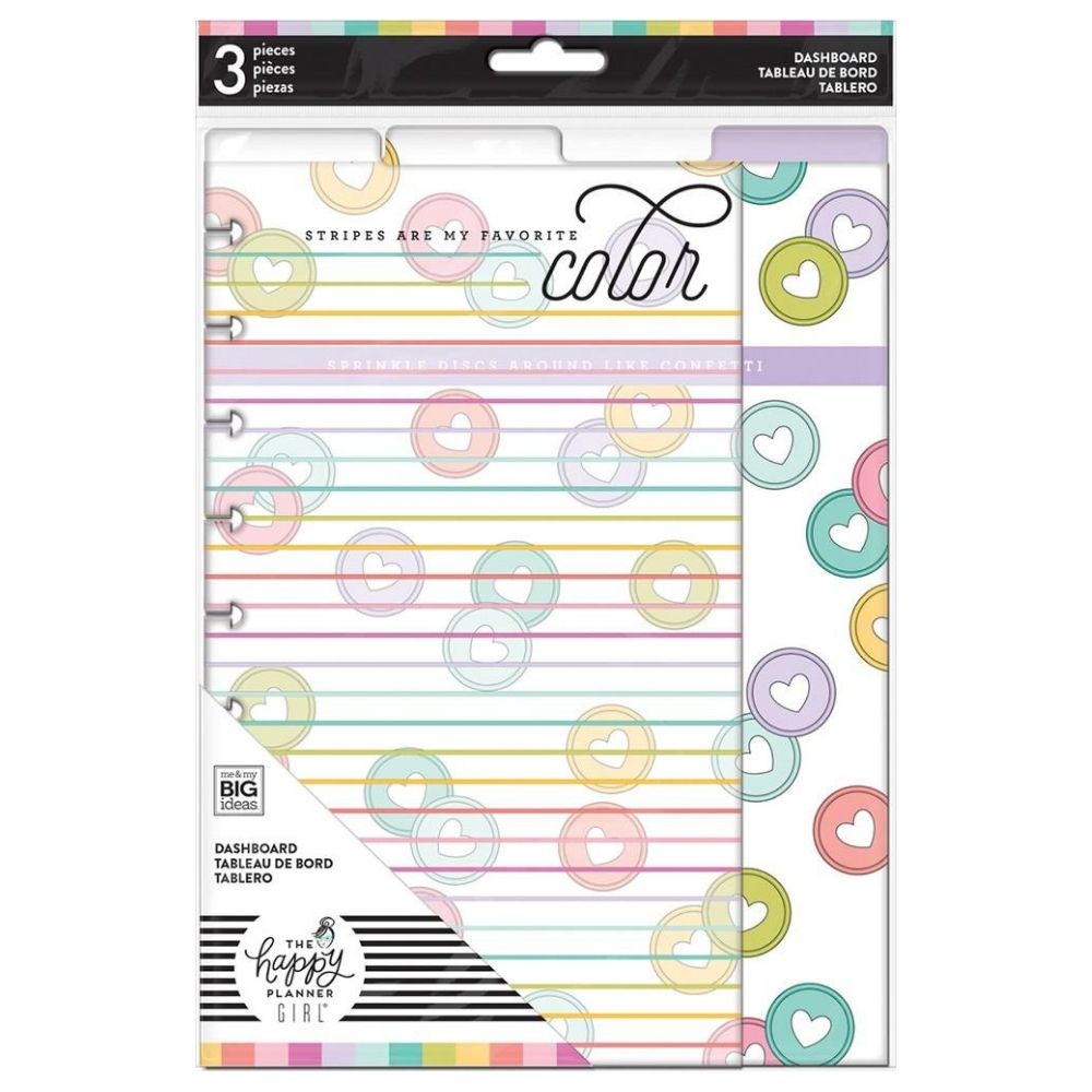 Classic Dashboards Babe / Separadores para Happy Planner Agendas y Journals Me &amp; My Big Ideas