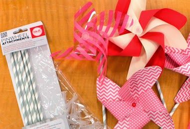 Pinwheel Attachments Aqua / Popotes Turquezas y Accesorios para Molinos Descontinuado We R Memory Keepers