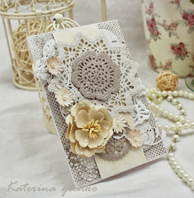 Suaje de Corte de Estrella y Flor / Delicate Doilies Dados de Corte / Suajes / Troqueles Spellbinders