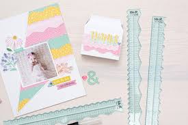 Tear Guides / Guias para Cortar Rasgando el Papel Descontinuado We R Memory Keepers