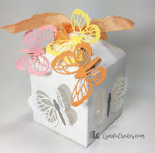 Thinlits Die Set Butterflies &amp; Cross Favor Box  / Suaje de Cajitas Descontinuado Sizzix