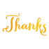 Hotfoil Stamp Thanks / Placa para Foil Thanks Descontinuado Ultimate Crafts