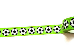 Football Soccer Washi Tape / Cinta Adhesiva de Fútbol Adhesivos / Pegamentos Doodlebug