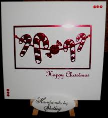 Card Creator Die Candy Cane Card Front  / Suaje de Tarjeta de Bastones Dados de Corte / Suajes / Troqueles Spellbinders