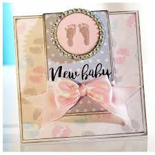 New Baby Stamps Set / Sellos de Polímero bebé Descontinuado Crafter&