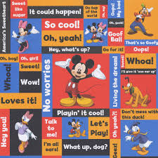Mickey Mouse &amp; Friends Papers 12" x 12" / Papel Mickey Mouse &amp; Amigos 12 Hojas Descontinuado Sandy Lion