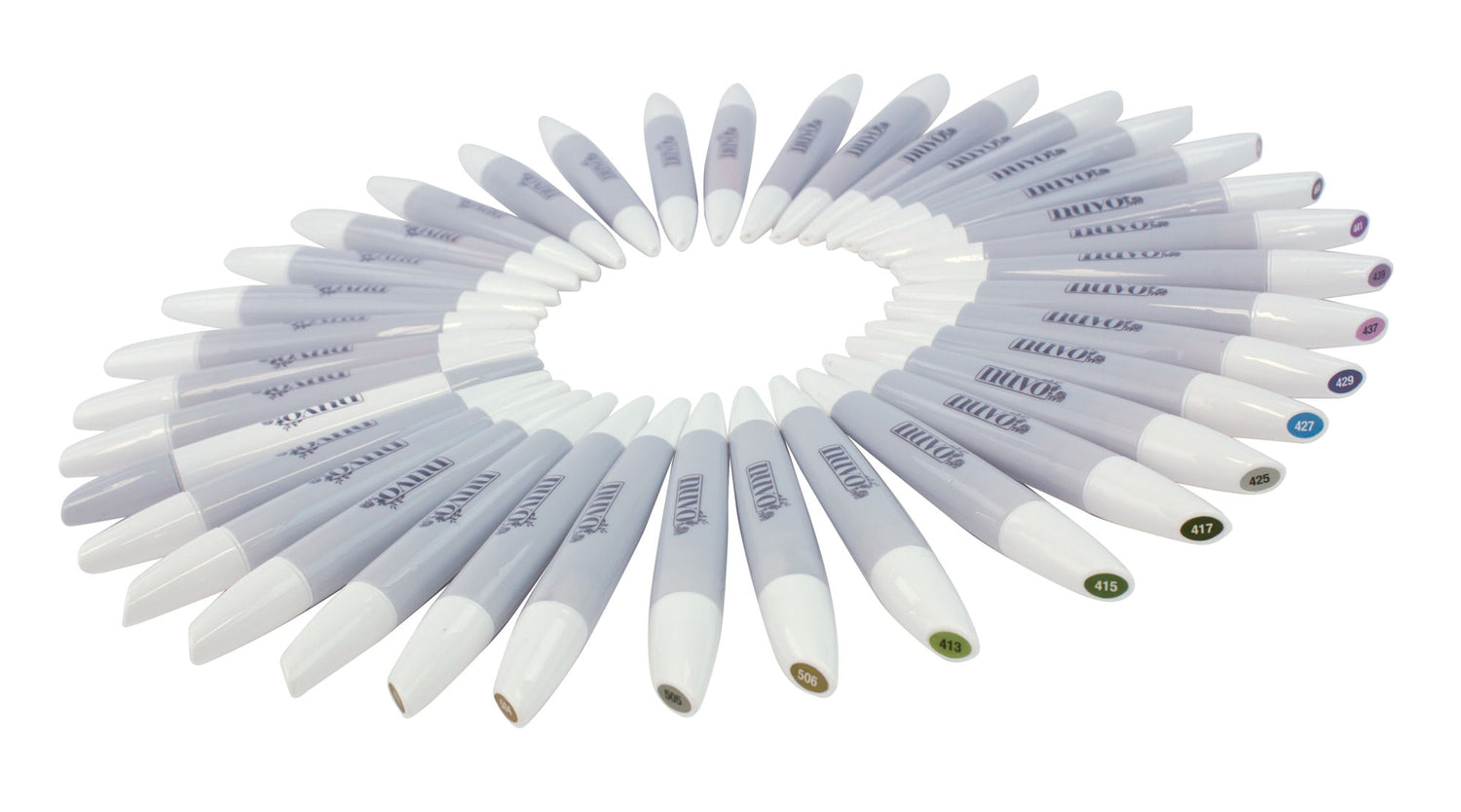 Marker Creative Pen Collection Marina Blues / Marcadores Tonos Azules Descontinuado Nuvo