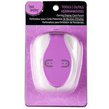 Earring Display Card Punch / Perforadora para Crear Exhibidor de Aretes Descontinuado Bead Landing