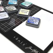 Tim Holtz Glass Media Mat / Tapete de Vidrio Multiusos Tapetes, Mats Tim Holtz