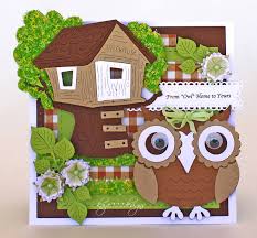 Whimsical Owl Die / Suaje de Búho Descontinuado Cheery Lynn Designs