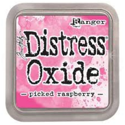 Tim Holtz Distress Oxide Picked Raspberry / Cojin de Tinta Efecto Oxidado Frambuesa Tintas Ranger