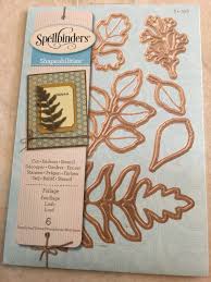 Foliage Dies and Emboss / Suaje y Realce Follaje Descontinuado Spellbinders