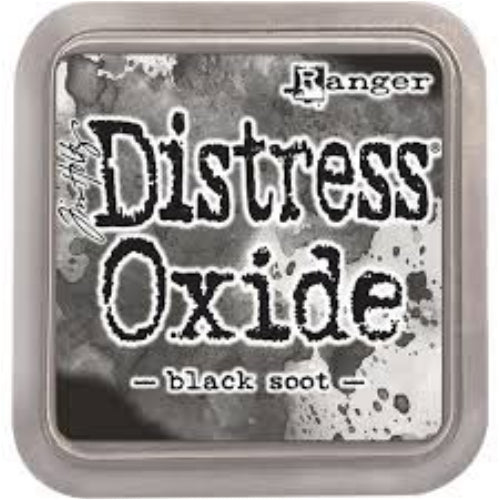 Tim Holtz Distress Oxide Black Soot / Cojin de Tinta Efecto Negro Tintas Ranger