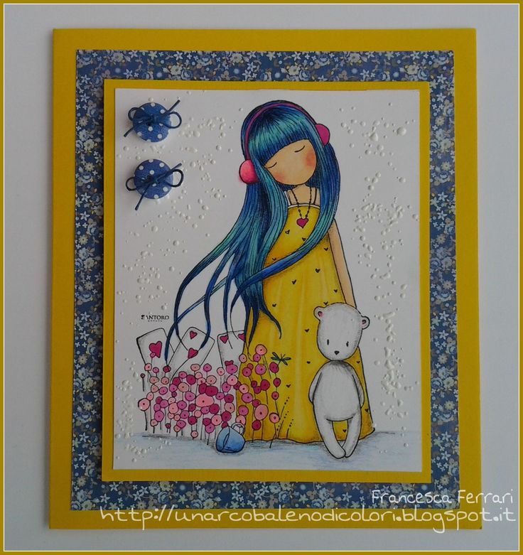 Sellos de Goma Cling Gorjuss / Gorjuss Dear Alice Descontinuado Santoro