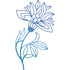 Hotfoil Stamp Blooming Flowers / Placa para Foil Flor Descontinuado Ultimate Crafts