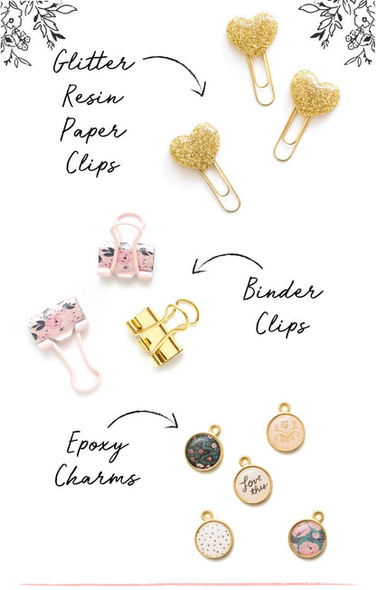Day-To-Day Planner Charm / Dijes Decorativos Descontinuado Maggie Holmes