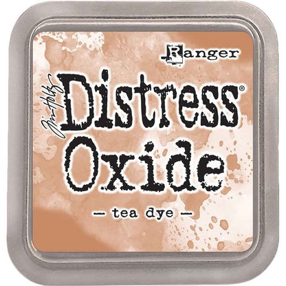 Tim Holtz Distress Oxide Tea Dye / Cojin de Tinta Efecto Oxidado Te Tintas Ranger