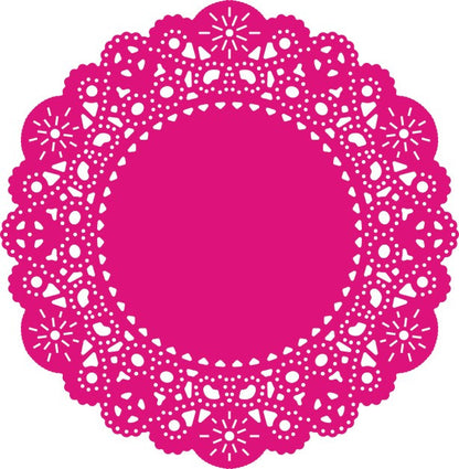 Suaje de Corte de Blonda Mini / French Pastry Tiny Doily Descontinuado Cheery Lynn Designs