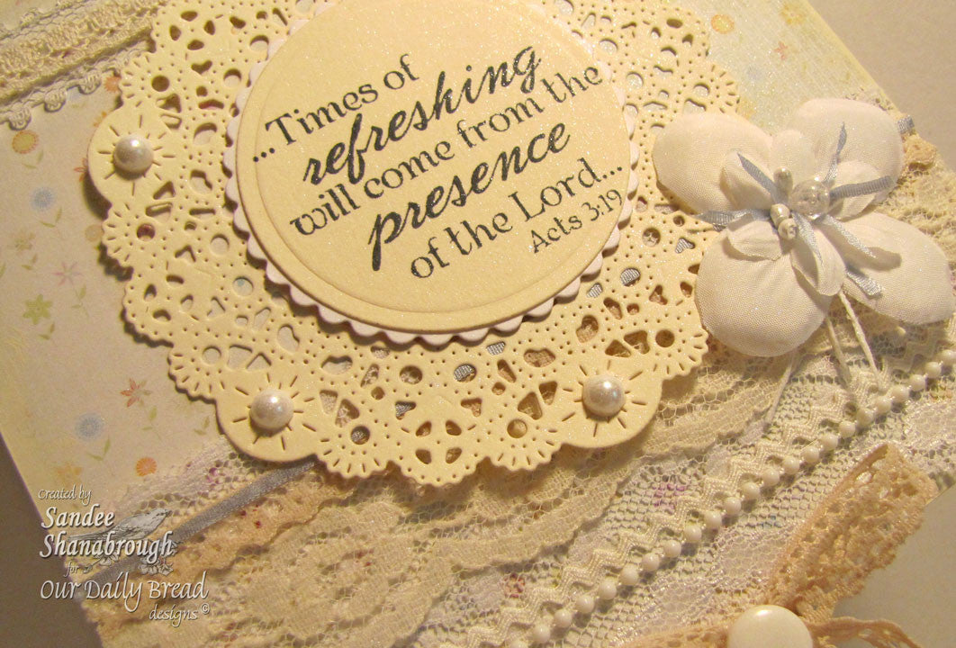 Suaje de Corte de Circulo de Blondas / French Pastry Doily Descontinuado Cheery Lynn Designs