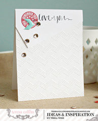 Plus Embossing Dotted Chevron / Folder de Grabado Grecas con Puntos Descontinuado Craftwell