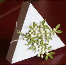 Triangle Box Die / Suaje de Corte de Cajita Traingular Descontinuado Elizabeth Craft Designs