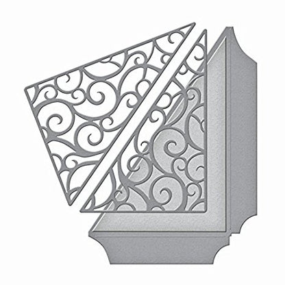 Shapeabilities Dies Filigree Side Pocket / Suajes de Corte Bolsita Fiiligrana Descontinuado Spellbinders