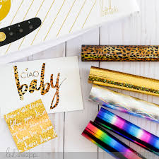 Minc Leopard Reactive Foil / Rollo de Papel Metalizado Leopardo Foil Reactivo Heidi Swapp